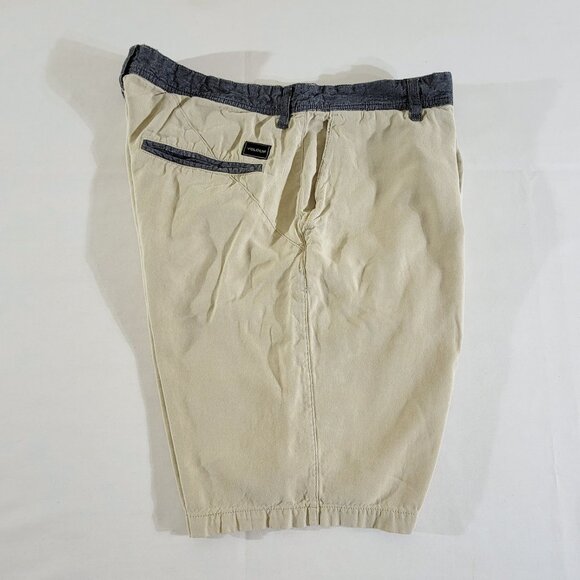 VOLCOM Shorts Mens 36 (Actual 37"x10") Distressed Chino Board Beach Skate Casual - Picture 3 of 7